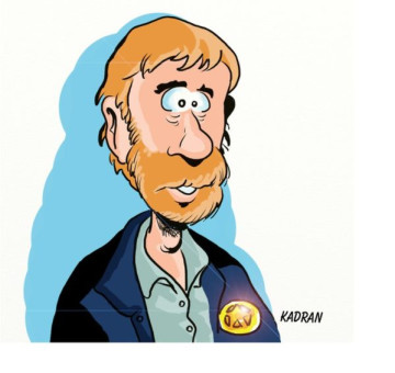 Chuck Norris caricature