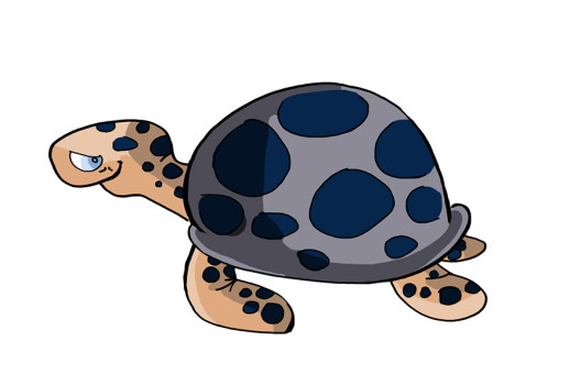 Animaux marins marrants ( Fond d'écran marin en cours)