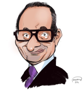 Mesut Yentur caricature sketch