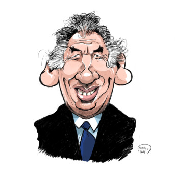 François Bayrou caricature