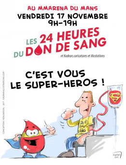 24 Heures du don de sang au Mans