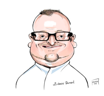 Ludovic Dumont caricature d'un Masterchef