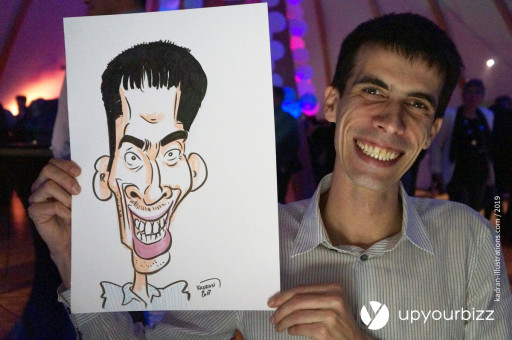 Noël en caricatures pour Upyourbizz