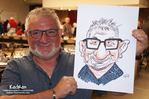 Départ en retraite et en caricatures de Jean-Pierre