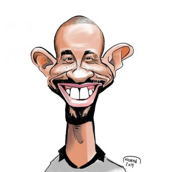 Fred Vallejo caricature