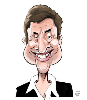 Caricature de Bruno Vandestick