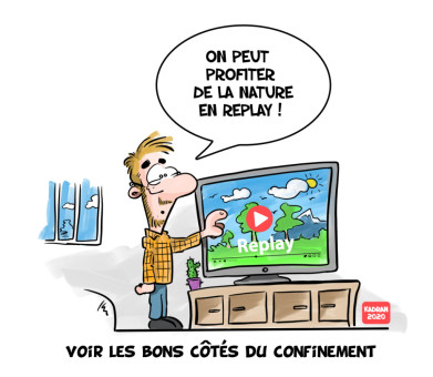 C'est le printemps Coronavirus