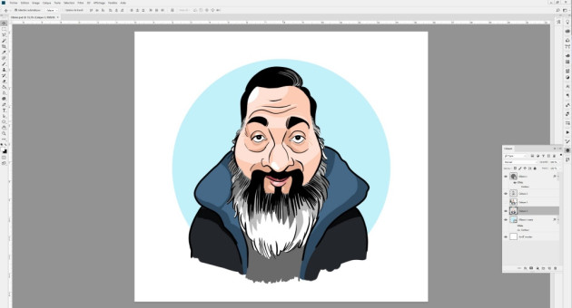 Avatar Linkedin en caricature