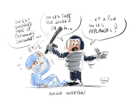 Solidarité avec le milieu hospitalier