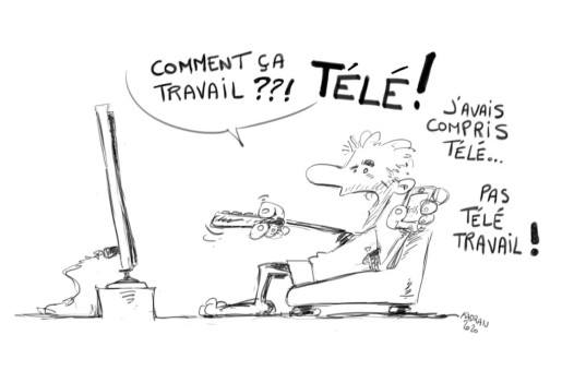 ça télébosse dur !