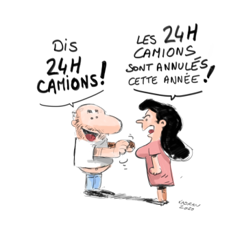 Les 24h camions 2020 annulés