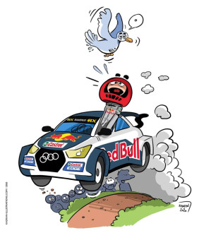 Habillages illustrés du circuit de Lavaré avec Loco Déco