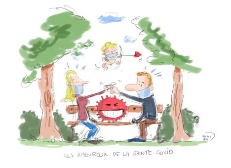 Les amoureux de la Sainte-Covid