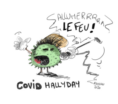 Covid Hallyday