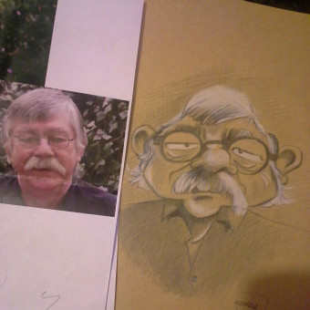 Yves Ollivier caricature traditionnelle