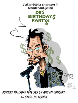 Johnny Hallyday fête ses 69 ans