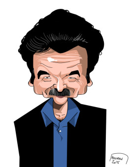 Edwy Plenel caricature
