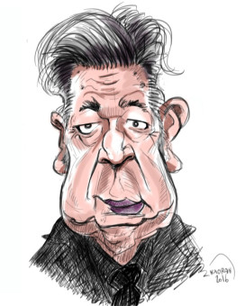 Richard "Old Man" Harrison, Pawn Stars caricature sketch