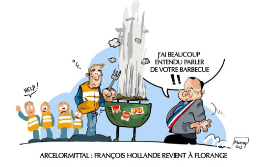 ArcelorMittal : François Hollande revient à Florange