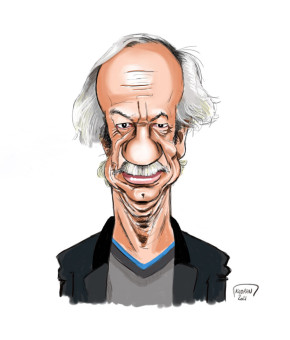Patrick Chesnais caricature