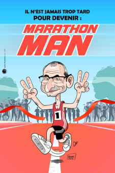 AFFICHE BD PERSONNALISÉE POUR LES 50 ANS