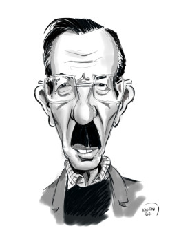 Jean Bouise caricature