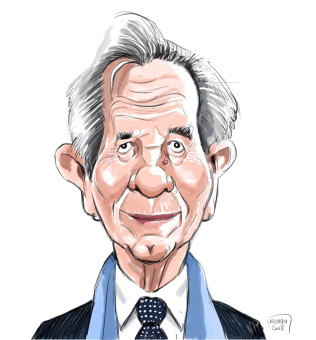 Jean-Louis Debré caricature