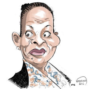Christiane Taubira en caricature