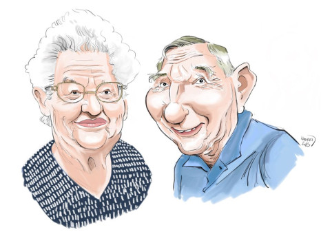 Offrez-vous la caricature de vos grands-parents