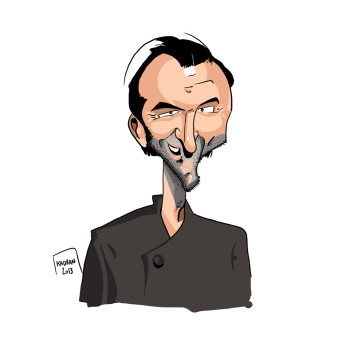 Caricature de Cyril Lignac