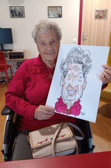 Portes ouvertes Résidence Services Seniors en caricatures