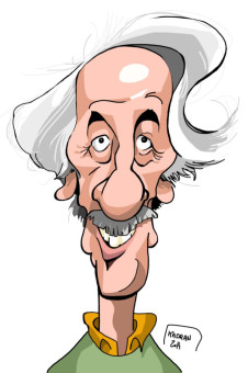 Jean Rochefort caricature