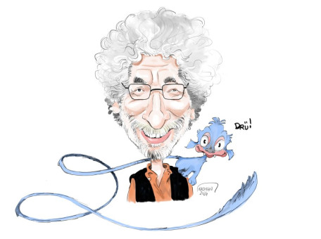 Régis Loisel caricature