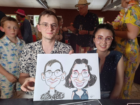 Anniversaire de mariage en caricatures