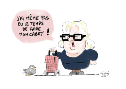 Hommage en caricature
