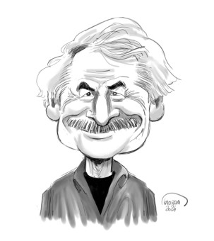 Yann Arthus-Bertrand speed caricature