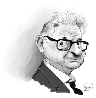 Jean-Luc Petitrenaud caricature