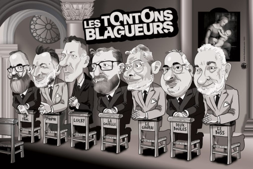 Une bande de potes en Tontons Flingueurs