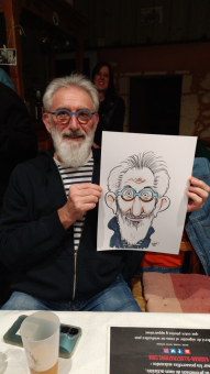 Animation caricature pour un anniversaire surprise