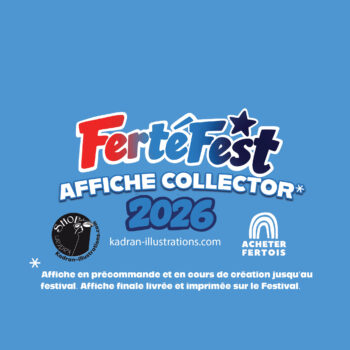 Affiche collector Ferté Fest 2026